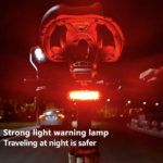 Puissant Feu arrière VTT lumière rouge vélo lumière arrière USB Rechargeable eclairage lumiere Lampe