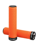 Orange RIDERACE-Poignées de guidon souples pour vélo de route et VTT Orange