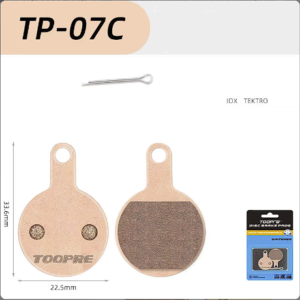 Plaquettes de frein de vélo TOOPRE SRAM SHIMANO MAGURA HOPE AVID TEKTRO HAYES FORMULA TRP - 07C