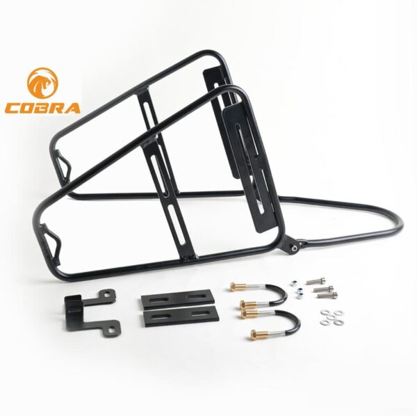 Porte Bagages pour sacoche avant fourche rigide ou suspendue