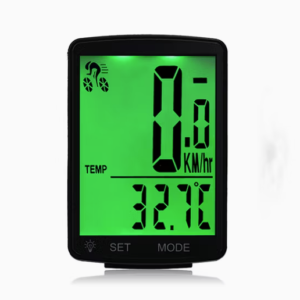 Compteur Sans Fils pour vélo, avec affichage numérique backlight Grand