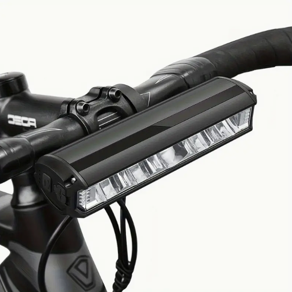 Puissante lampe 2600LM de vélo en alliage d'aluminium, lampe de vélo, lampe de poche rechargeable par USB powerbank – Image 3