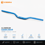 Guidon Bleu Rise 25 Potence 31.8 cintre  sc60GU234b