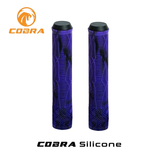 Poignées Mauve de guidon Silicon pour vélo de route et VTT BMX VTC SC20PO203