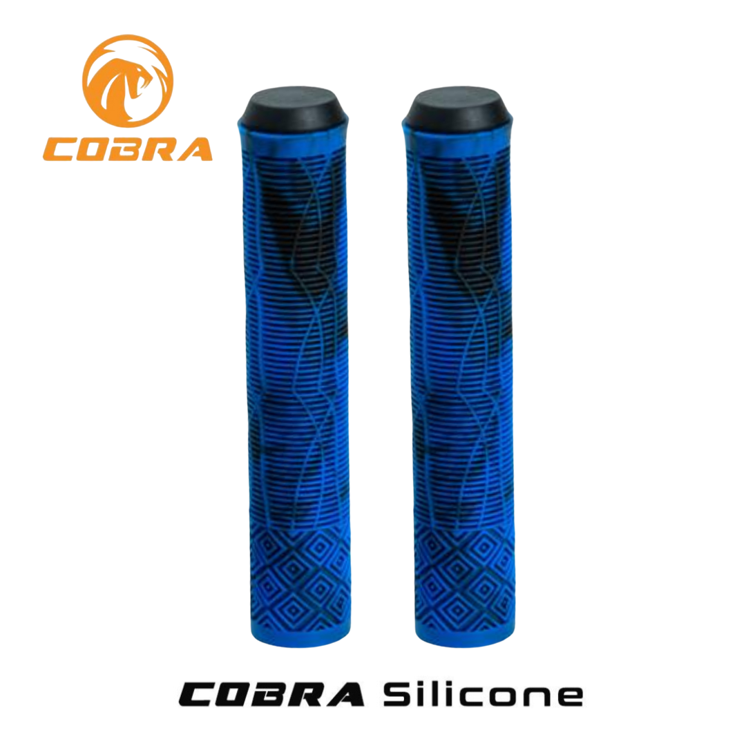Poignées Bleu de guidon Silicon pour vélo de route et VTT BMX VTC SC20PO204