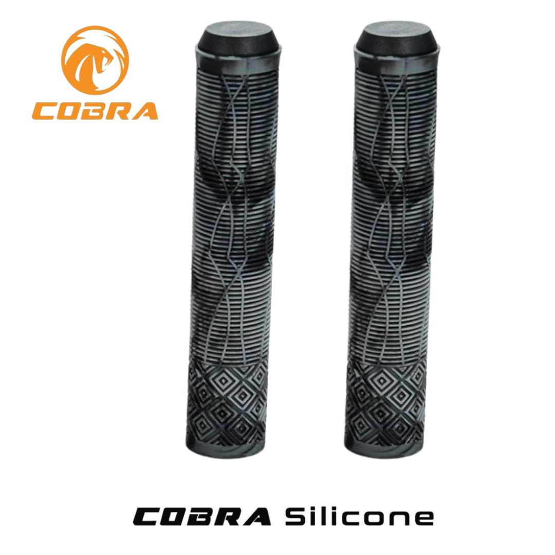 Poignées Gris de guidon Silicon pour vélo de route et VTT BMX VTC SC20PO201