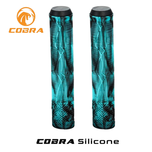 Poignées Bleu ciel de guidon Silicon pour vélo de route et VTT BMX VTC SC20PO202