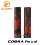 Poignée Rouge de vélo Cobra Rebel  lock-on SC40PO222