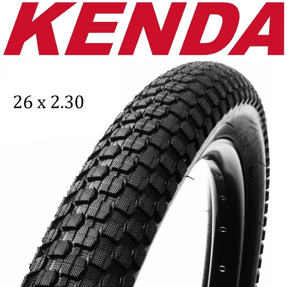 Pneu KENDA K-RAD 26×2.30 Rigide Wire bead 30/80 psi SC90KRAD