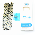 Chaîne TEC by KMC  8S compatible Shimano SRAM 116 maillons SC44CH208