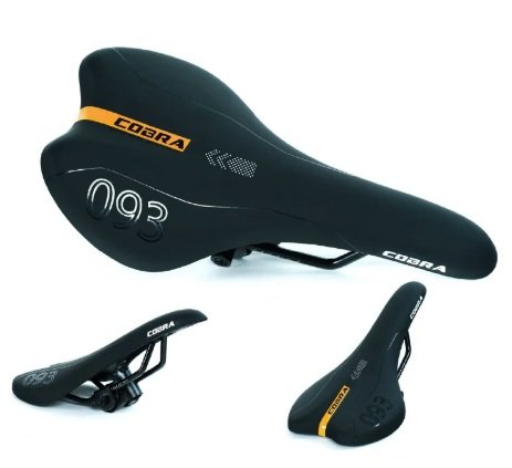 Selle Cobra de vélo 093 confortable pour VTT et vélo de route, VTC SC45SE215