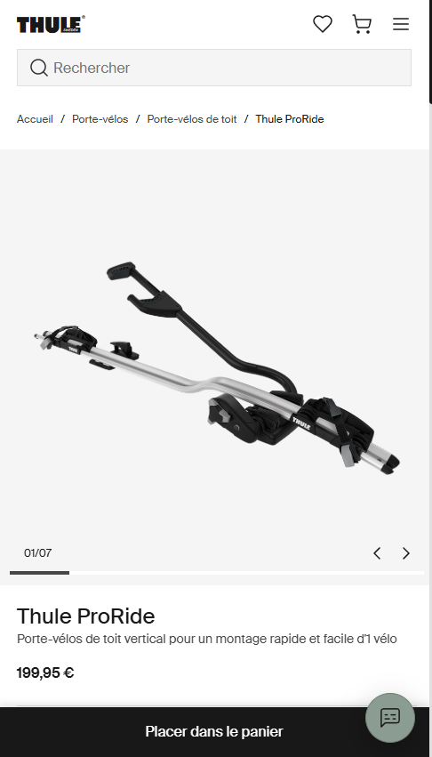 Porte Velo Thule ProRide – Image 2